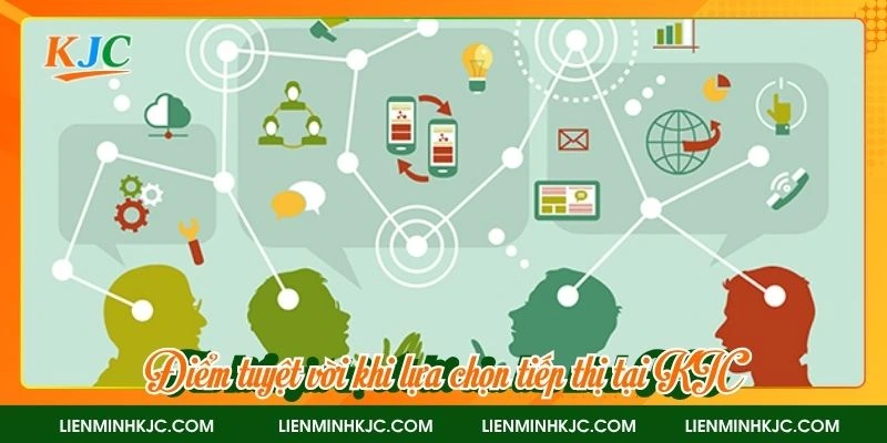 Điểm tuyệt vời khi lựa chọn tiếp thị tại KJC